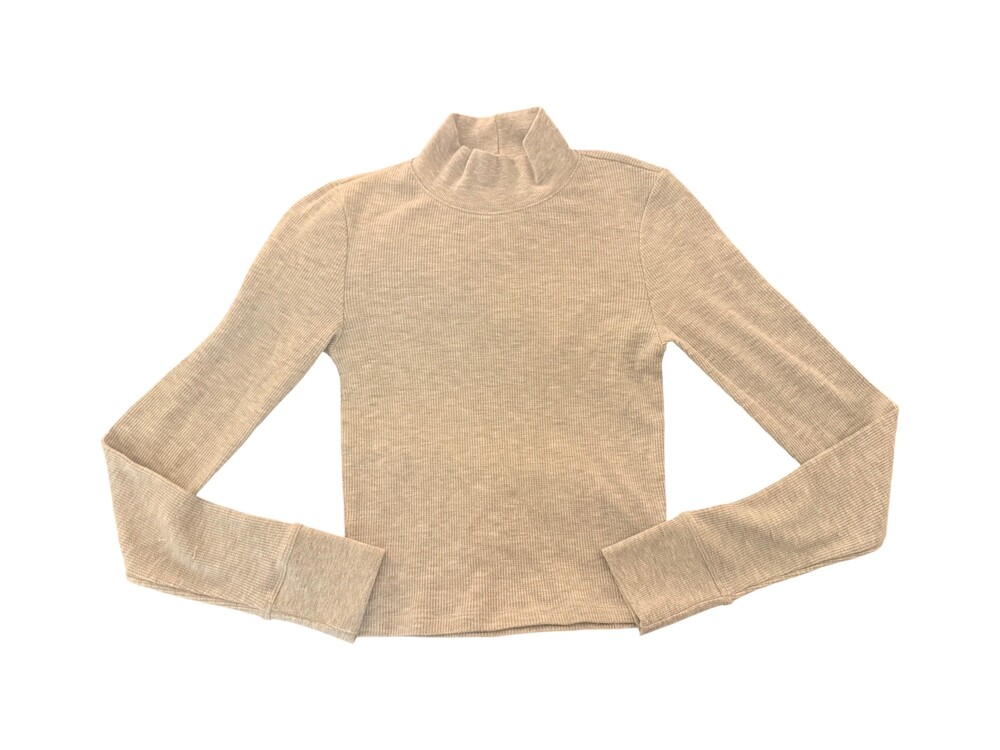 American Eagle Beige Turtleneck Sweater - Small